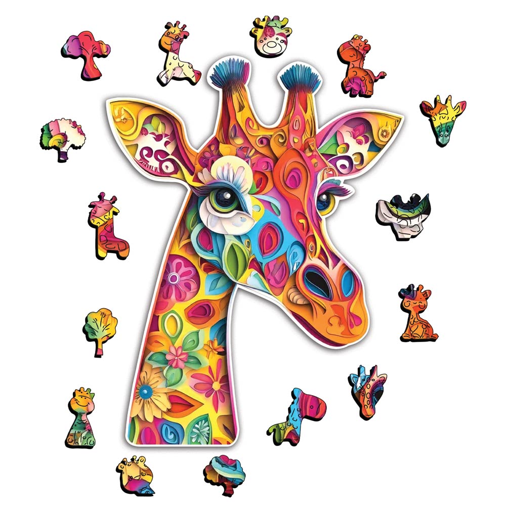 Giraffe - Wooden Jigsaw Puzzle