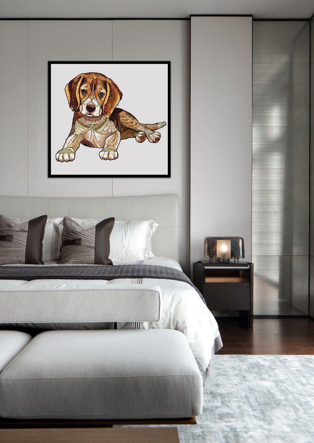 Beagle Wooden Jigsaw Puzzle